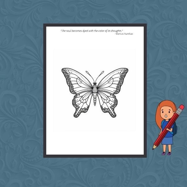 Palette of Tranquility an Adult Coloring Escape Halloween Fun - Etsy
