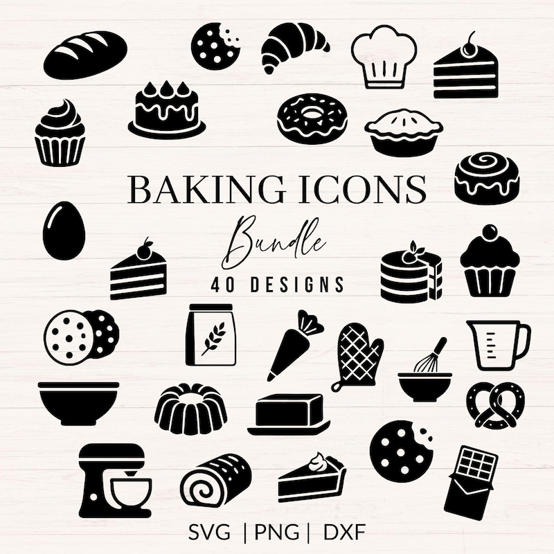 Svg Patterns Baking - Etsy