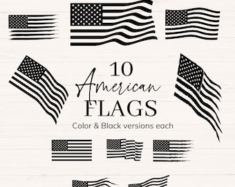 American Flag svg, png, jpg, Patriotic svg bundle, American distressed flag clipart, USA flag svg, US flag svg, American flag silhouette