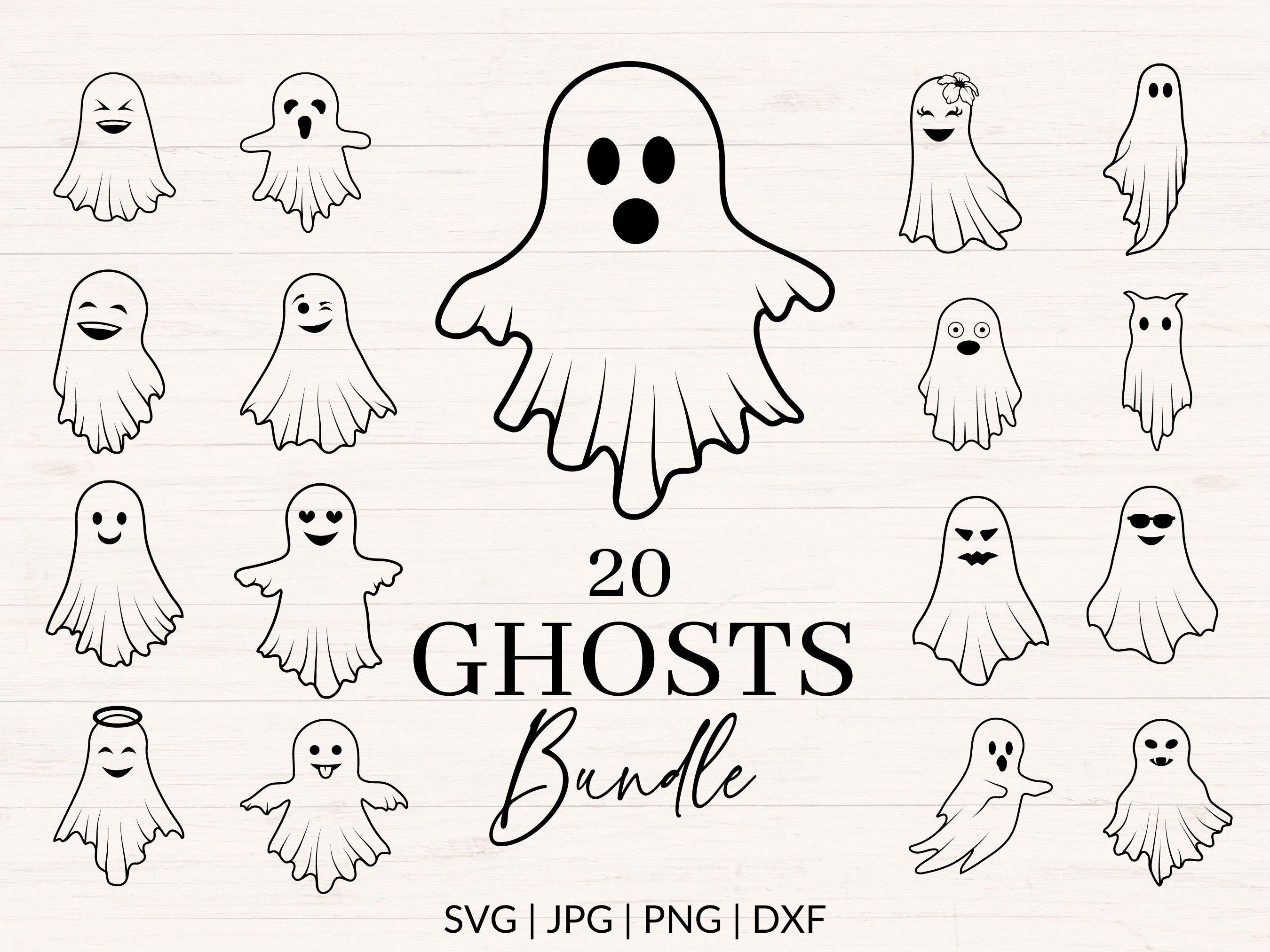 Ghost Using Computer Svg Ghost Svg, Png, Jpg, Dxf, Ghost Bundle, Halloween Ghosts, Cute Ghosts ...
