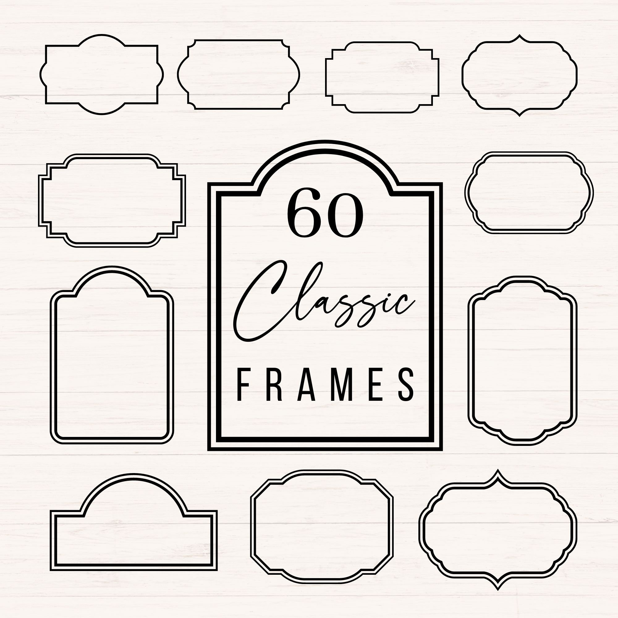 Decorative frames - Etsy België, image size:2000x2000