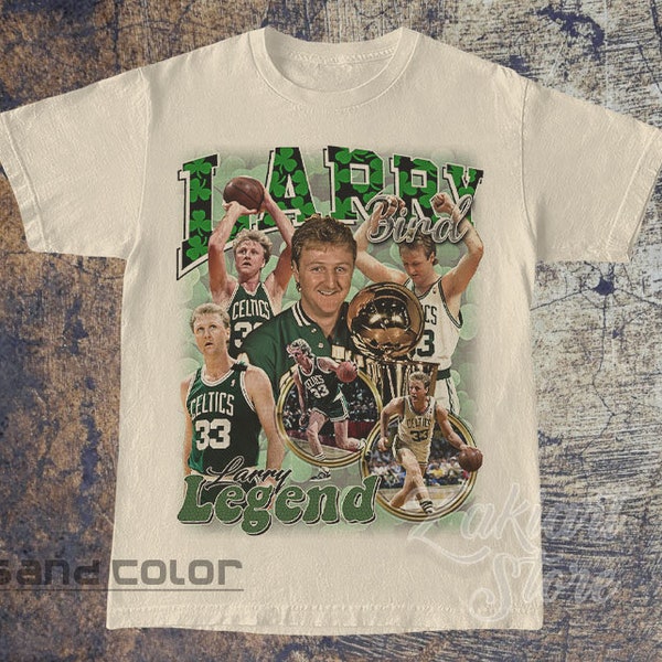 Larry Bird The Dream Shirt, Basketball shirt, Classic 90s Graphic Tee, Unisex, Vintage Bootleg, Gift, Retro