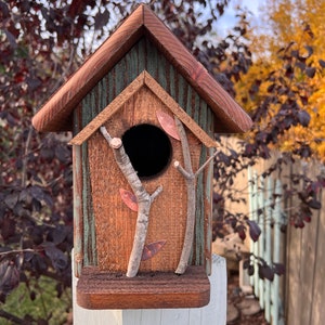 Birdhouses Beautifully constructed, hand crafted, hand painted. uniquely designed. Backyard. Mothers Day great gift for a loved one. try us.