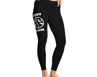 Frauen Stretchy Leggings-Fest Fam