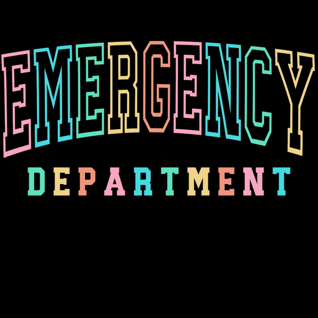 Emergency Dept Block PNG - Etsy