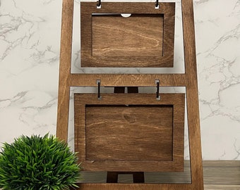 Interchangeable Farmhouse Ladder, Interchangeable Picture Inserts, Hanging Frame, Farmhouse Ladder,DIY