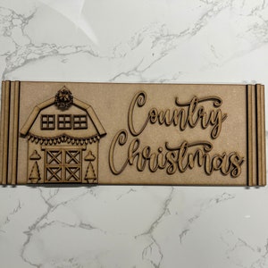 Christmas Country Mantel Decor: Rustic Holiday Fireplace Decoration