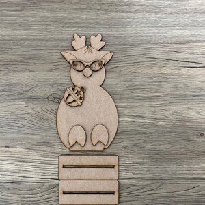 Standing Reindeer, Reindeeer Decor, Christmas, DIY