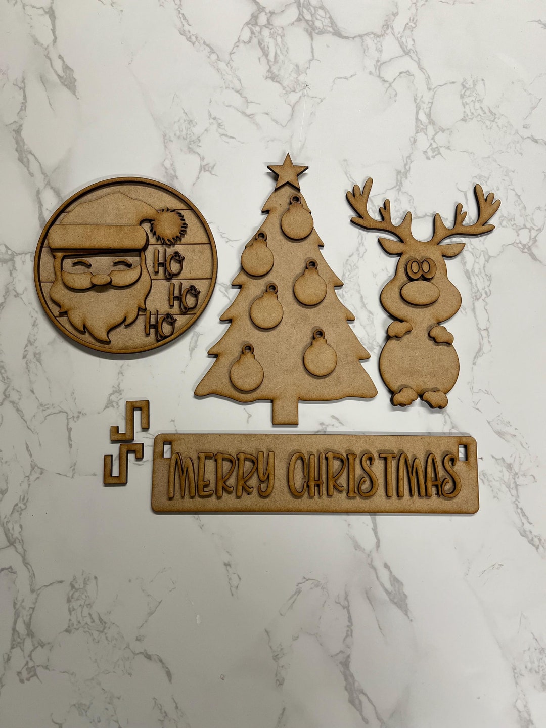 Santa Insert Interchangeable Santa Wagon Insert | Festive Holiday Decor ...