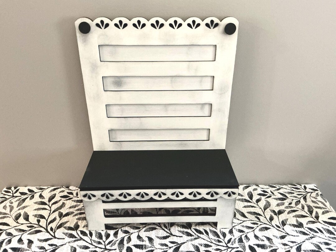Mini Chair Collection Display Miniature Wooden Chair Display – Farmhouse Tiered Tray Decor - Etsy
