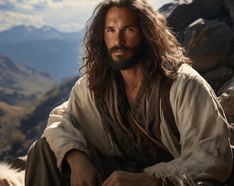 Digital Wall Picture of Jesus