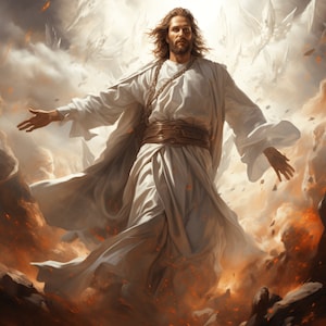 Divine Jesus Art: Dompel je onder in de mystieke "wederkomst"