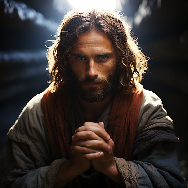 Jesus, Religious, Christian Art, Faith-inspired Biblical Jesus, Saviour Portraits, Christ 