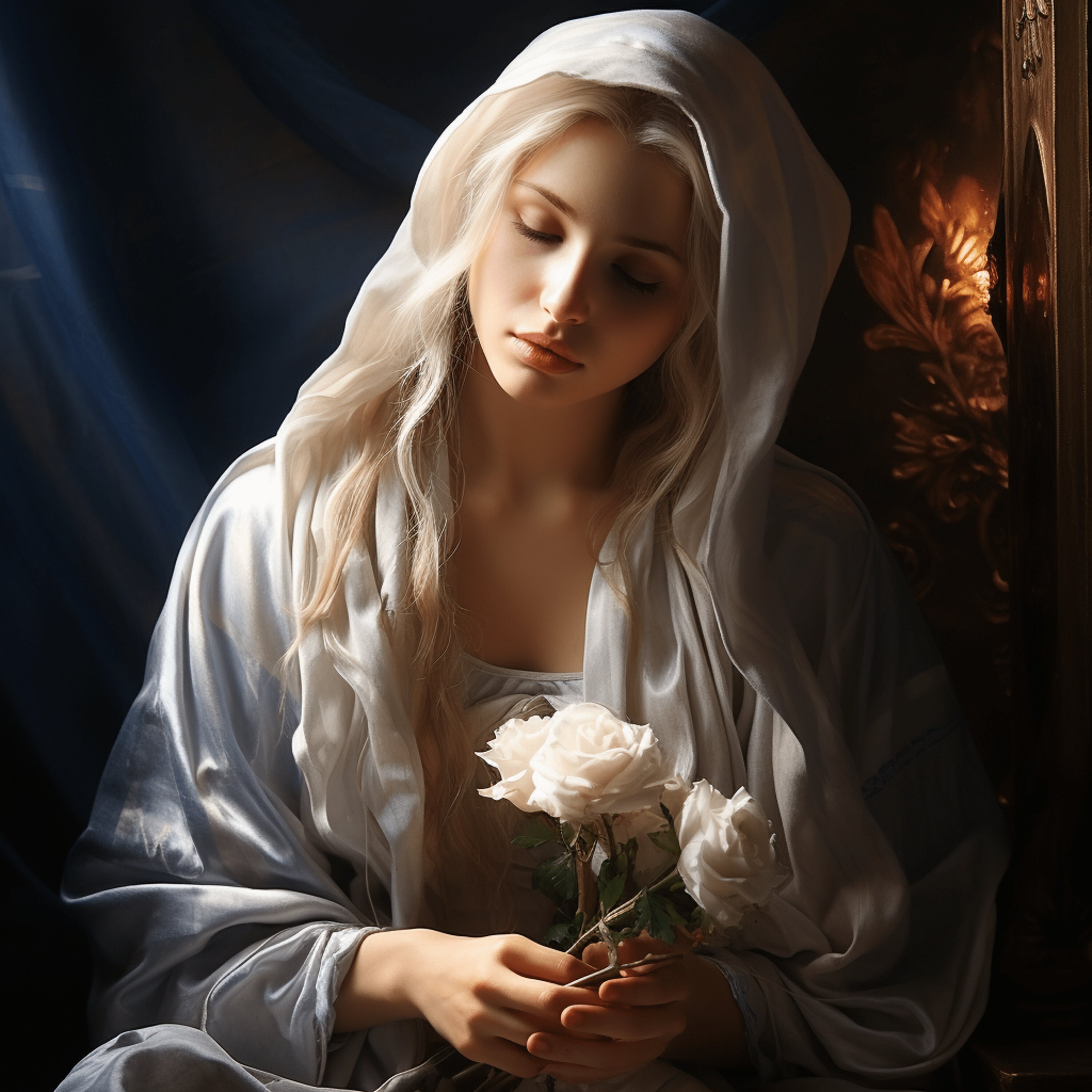 Open His grace and let divine serenity fill your soul