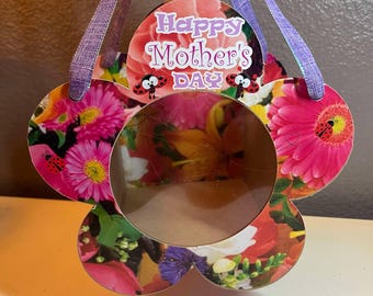 Flower purse box template for Mother's day CANVA only