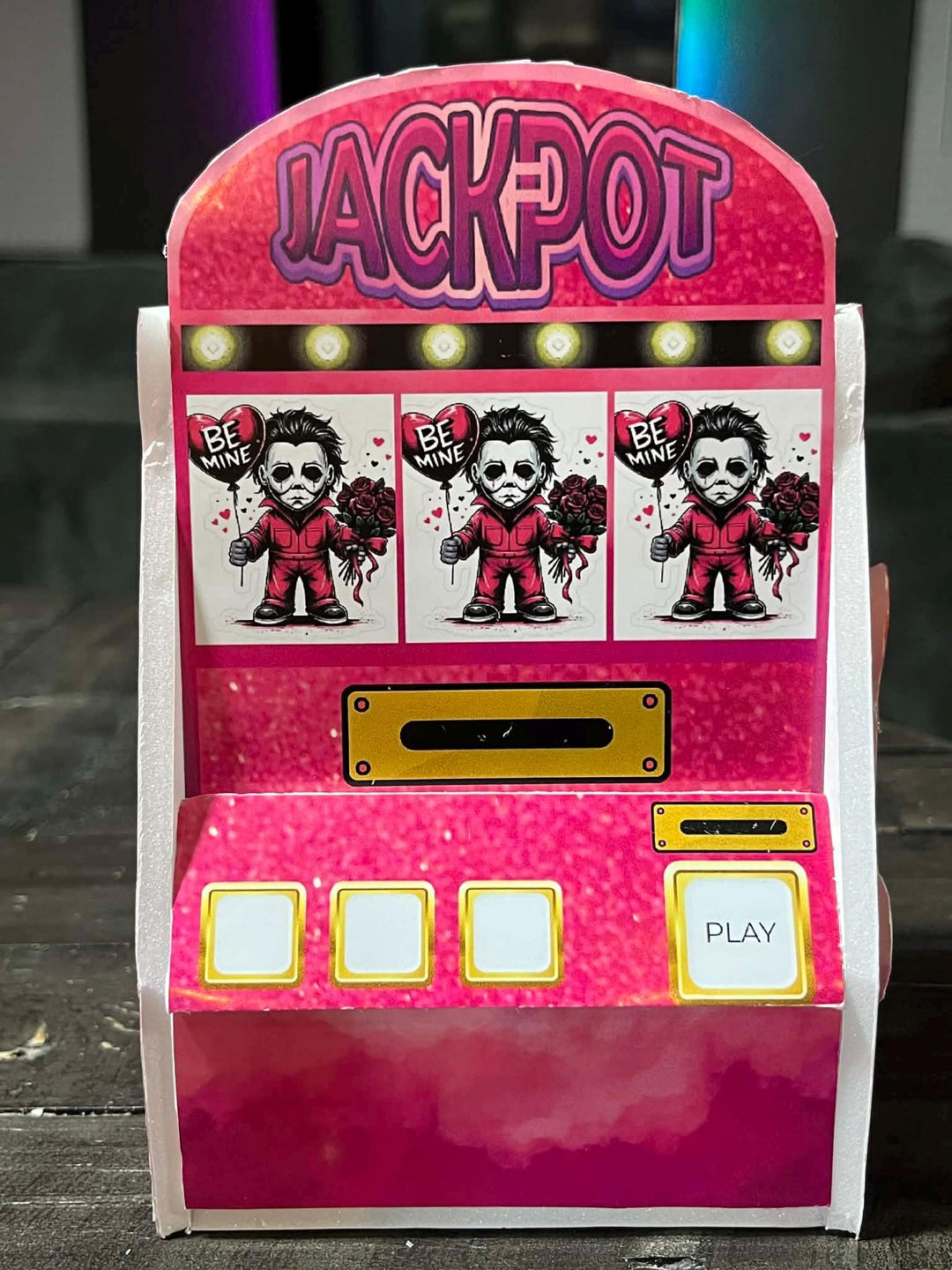 Printable Slot Machine Bar Slot Machine Box Template Drag and Drop 2 Sizes Fully Editable - Etsy