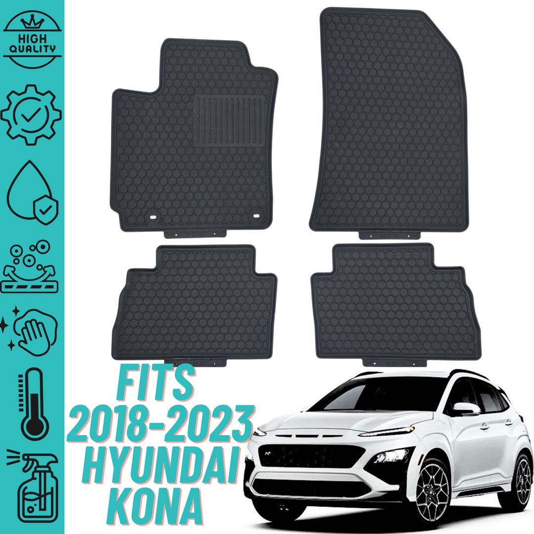 Floor Mats for Hyundai Kona 20182023 no Electric Models Etsy