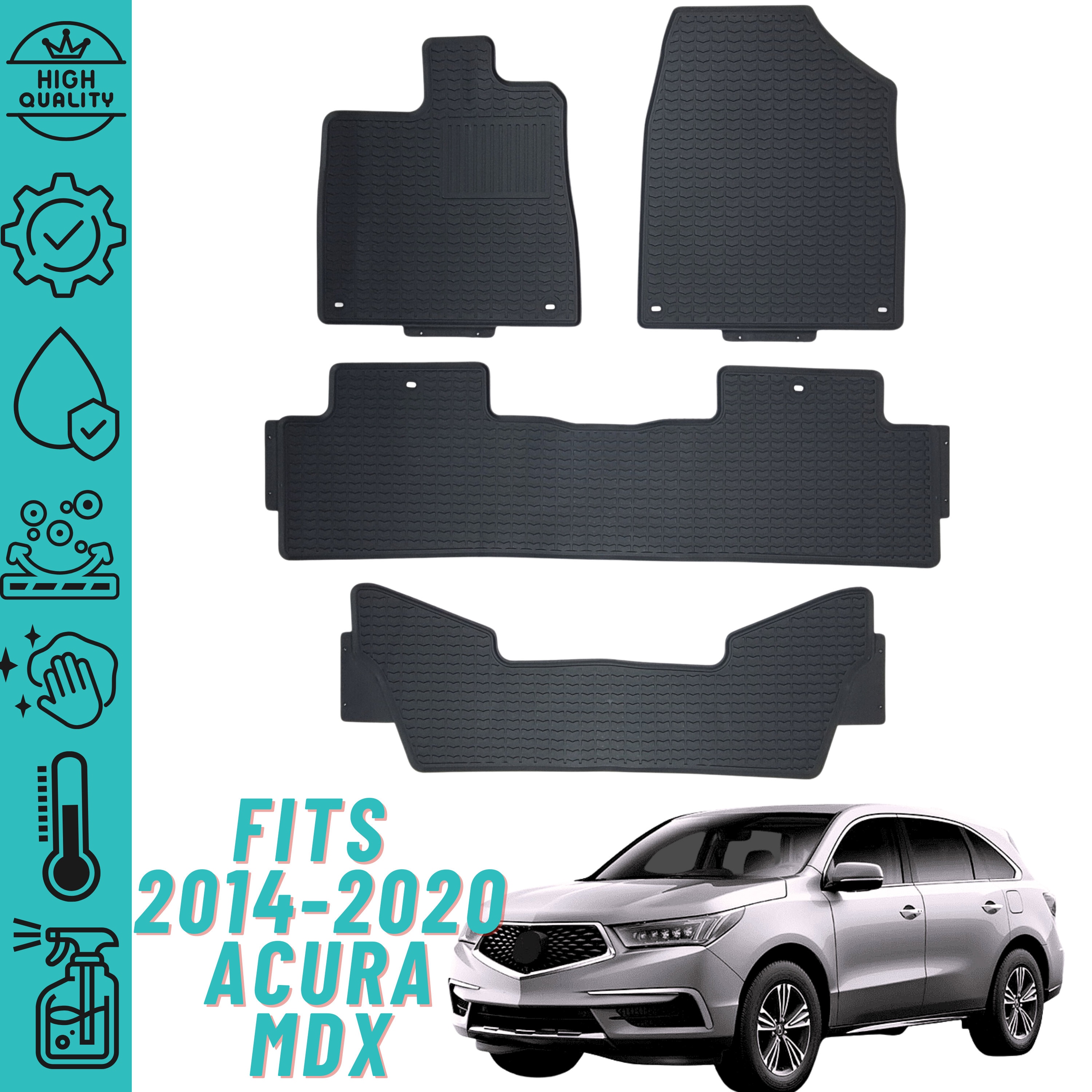 FüR Acura MDX 2014 2015 2016 2017 2018 2019 LED Acryl TüRschweller  Verkleidungsschutz Schutzabdeckung Schwelle Schwelle Schutzstreifen Pedal  TüRschwelle Auto-Styling 4 Stk : : Auto & Motorrad