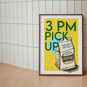 Farmers Union COFFEE Iced South Australia SA Icon | Proudly Australia Australian Iconic Food Beverage Poster Prints Artwork Decorations Fun