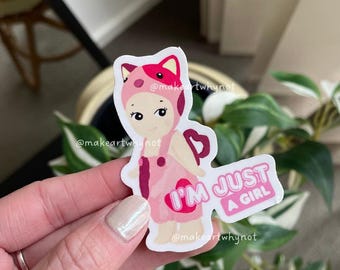 Sonny Angel Stickers | Kawaii for Phone Ipad Laptop Water Bottle Planner Journal Scrapbook | Vinly Glossy Pack | Rabbit Duck Turtle Secret