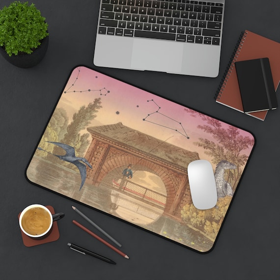 Art Desk Mat Dinosaur Desk Mat Pink Desk Mat Fishing Desk Mat 