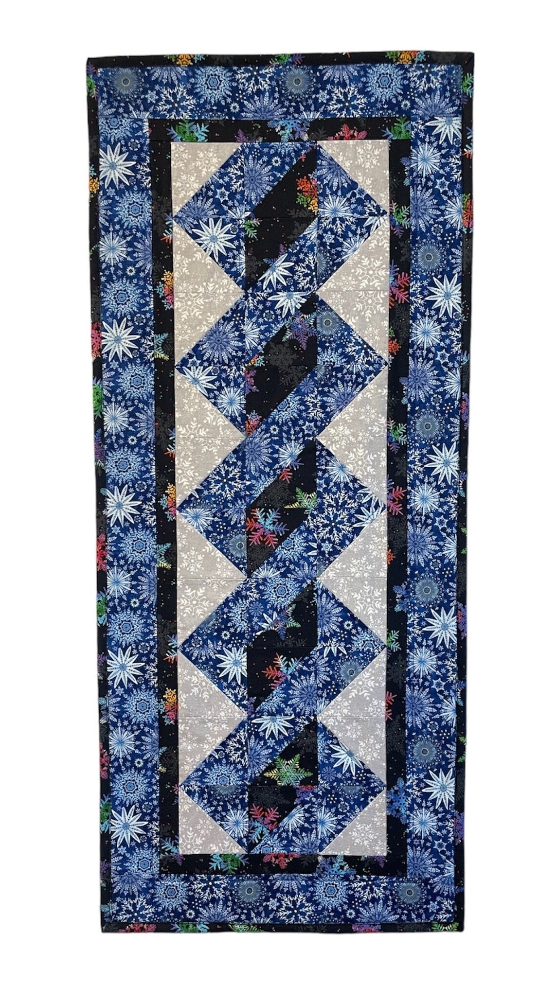 Quilted Table Runner Winter Twisted Pole Table Cloth Ribbon - Etsy