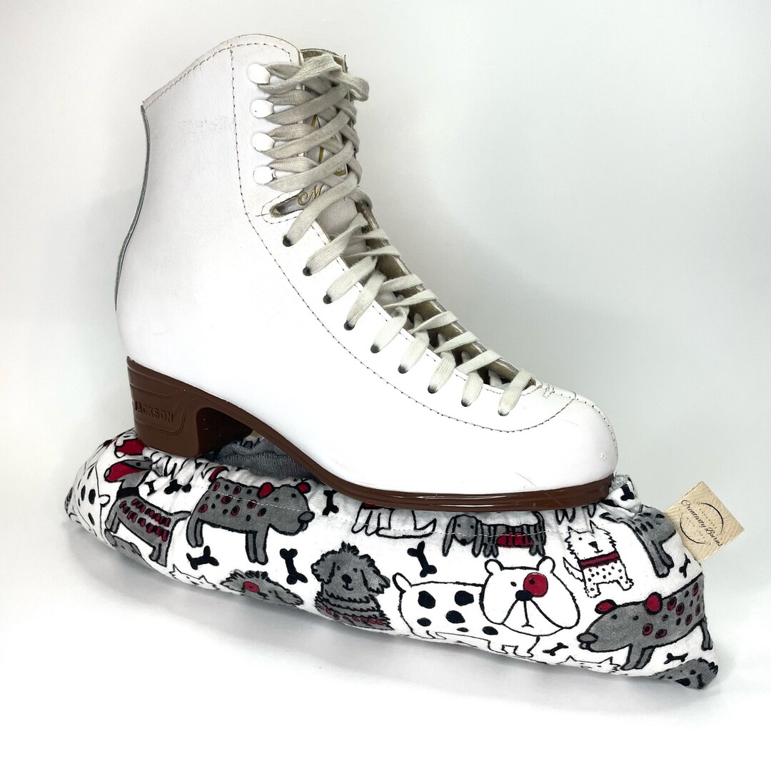 Ice Skate Soakers Puffy Figure Skate Covers Stuffed Skate Etsy