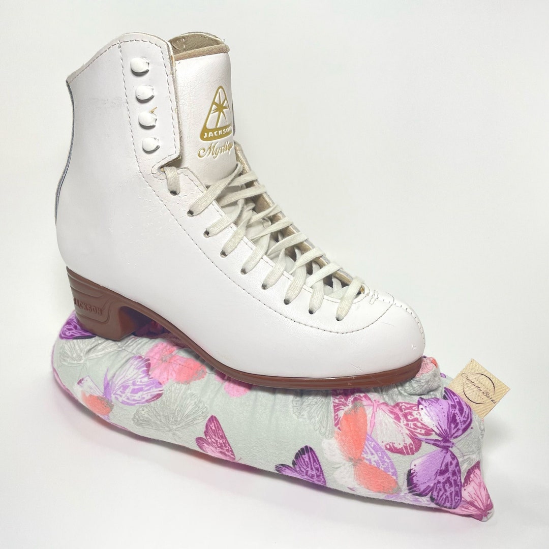 Ice Skate Snowflake Print Pattern Luggage Cover Protector main image 0