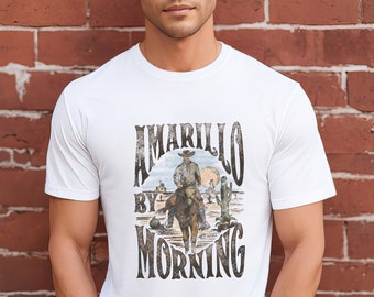 Amarillo By Morning Shirt, Country Music Lover Shirt, Retro Cowboy Shirt, Amarillo Shirt, Western Country Shirt, Country Music Tee