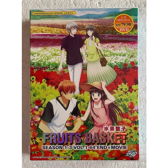 DVD Anime Fruits Basket The Final Season 3 TV Series (1-13 End) English Dub  for sale online