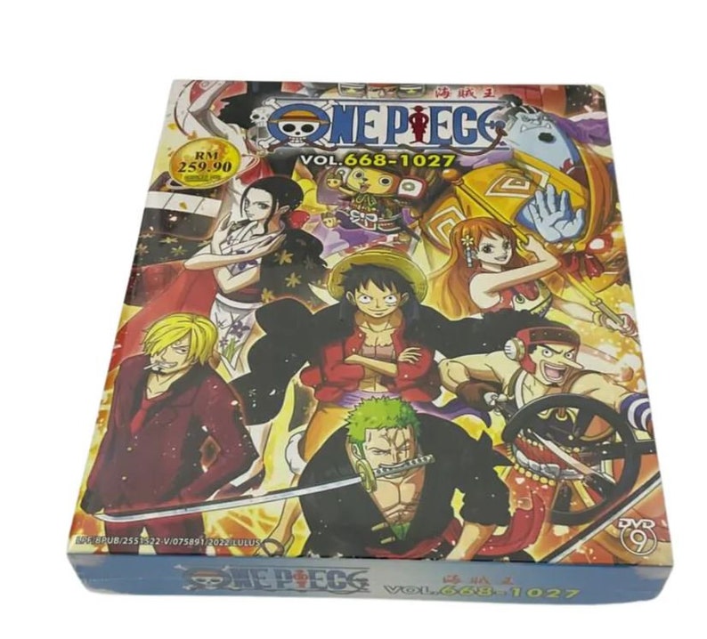 One Piece Vol 11027 , 3 Complete Boxset Anime DVD English Dubbed Etsy