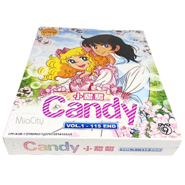 Anime DVD Candy Candy Complete TV Series Vol.1-115 End Sous-titres anglais TOUTES régions gratuits