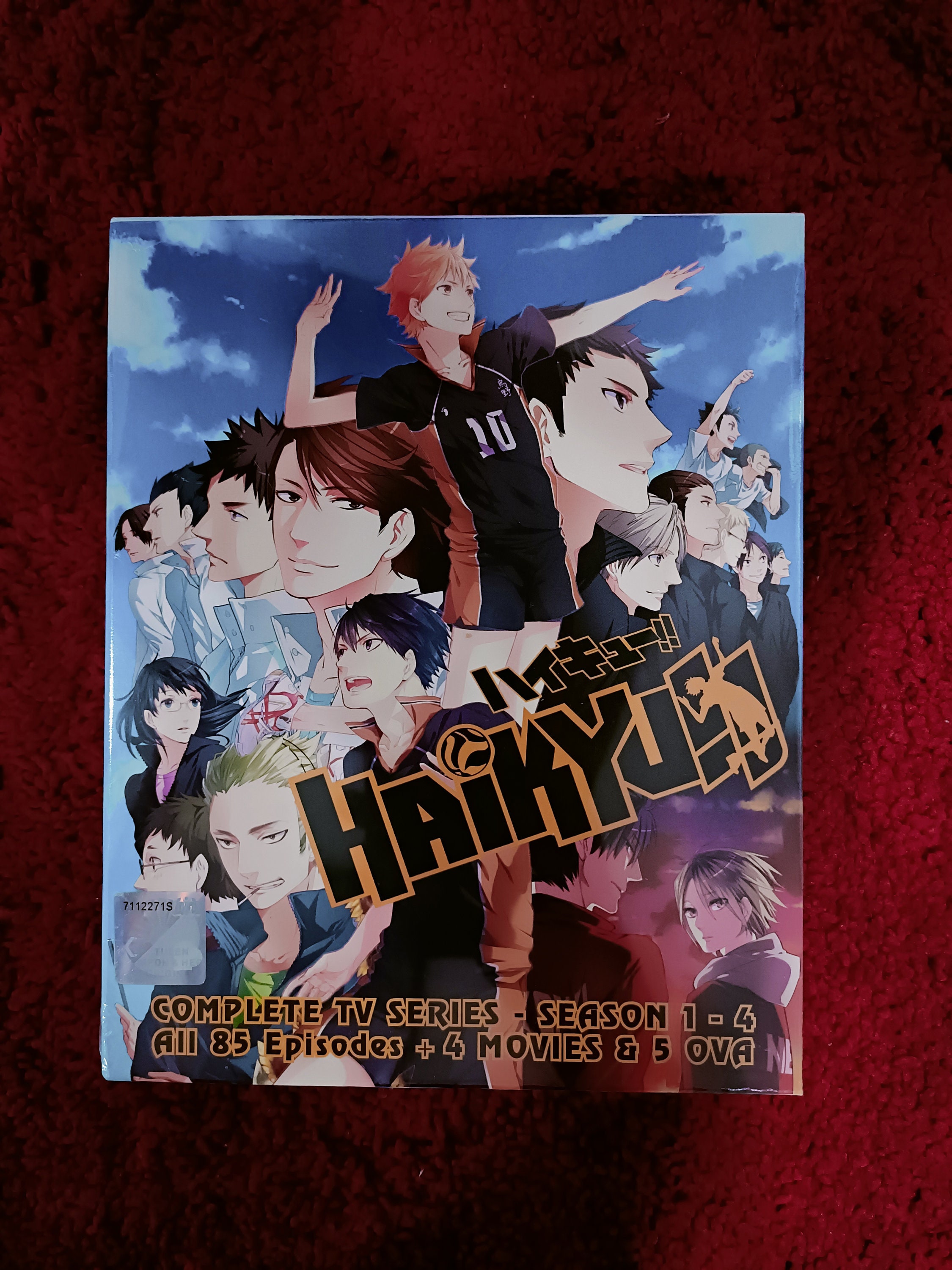 DVD Anime Haikyu Haikyuu!! TV Series 1-50 End Season 1+2 +1 Movie