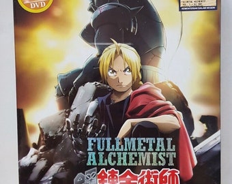 Anime DVD Fullmetal Alchemist Brotherhood COMPLETE Series  115 Episodes+ 2 Movie + Live Action English Subtitle