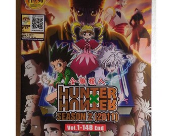 DVD Anime HUNTER X HUNTER Complete Season 2 (2011)(1-148 End) English All  Region