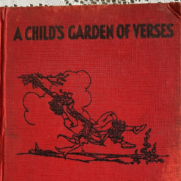 Vintage Book - 1932 - HC - A Child's Garden of Verses - Robert Louis Stevenson