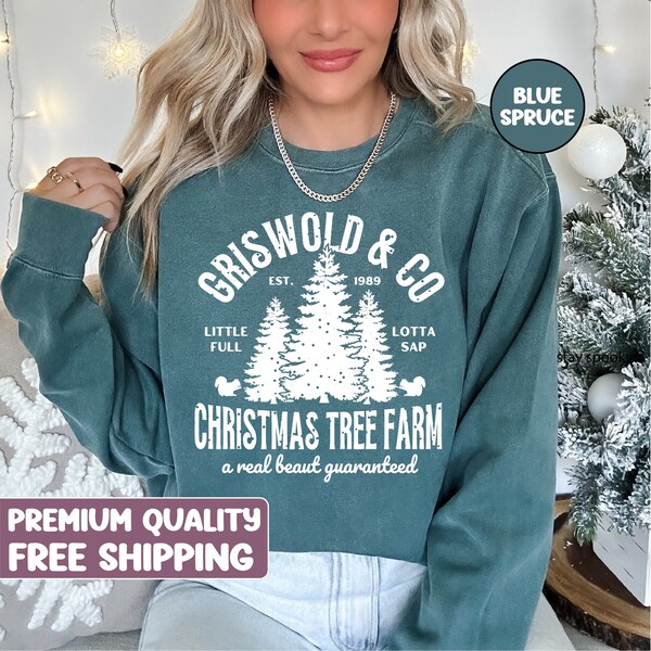 Bluza świąteczna Comfort Colors® Vintage Griswold, sweter świąteczny, klasyka świąteczna, bluza Griswold's, świąteczna