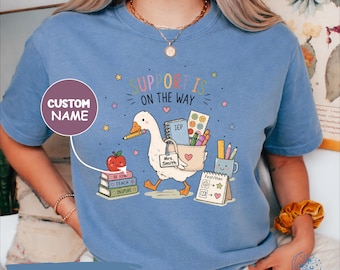Comfort Colors Silly Goose Special Education Teacher Shirt, Funny Special Education Teacher Gift, SPED Teacher Shirt, Special Ed Team Shirt