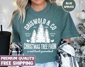 Comfort Colors® Vintage Griswold Christmas tshirt, Christmas Shirt, Christmas classic, Griswold's tshirt, Christmas holiday shirt