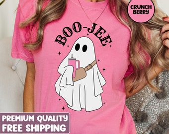 Halloween Ghost tshirt, Boo Jee Shirt, Boo Shirt, Spooky Ghost tee, Spooky Season Ghostshirt, Spooky Vibes Shirt, Halloween Gifts