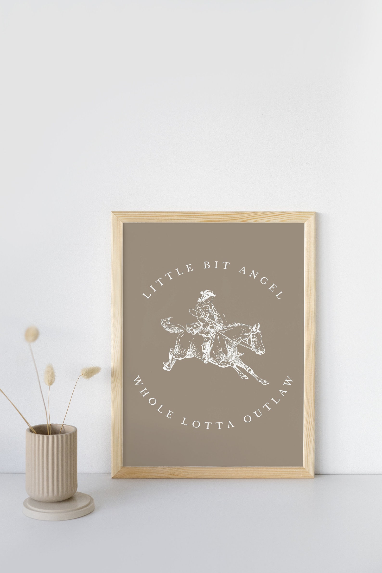 Cowgirls Wall Art PRINTABLE Design, Morgan Wallen Ft. Ernest Digital