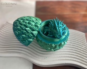 Mystery Dragon Egg, Baby Void  Sea Dragon, Articulated Dragon, Dragon Fidget Toy, Fun Gift for Dragon Lovers, Baby Dragon Egg