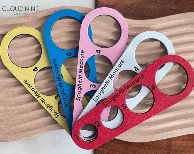 Spaghetti Measure 3D Printed | Kitchen Gadgets | Pasta Tools | Kitchen Tools | Pasta Serving Size Tool