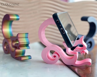 Cat Cellphone Stand, Kitty Cellphone Holder, phone accessory, Gift for her, Cat Lover Gift