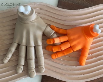 Spooky 3D Printed Flexi Hands, Halloween Decoration, Halloween Desk Decor, Halloween Gift