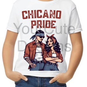 Chicano Pride, Hispanic, Brown n proud  pNG file