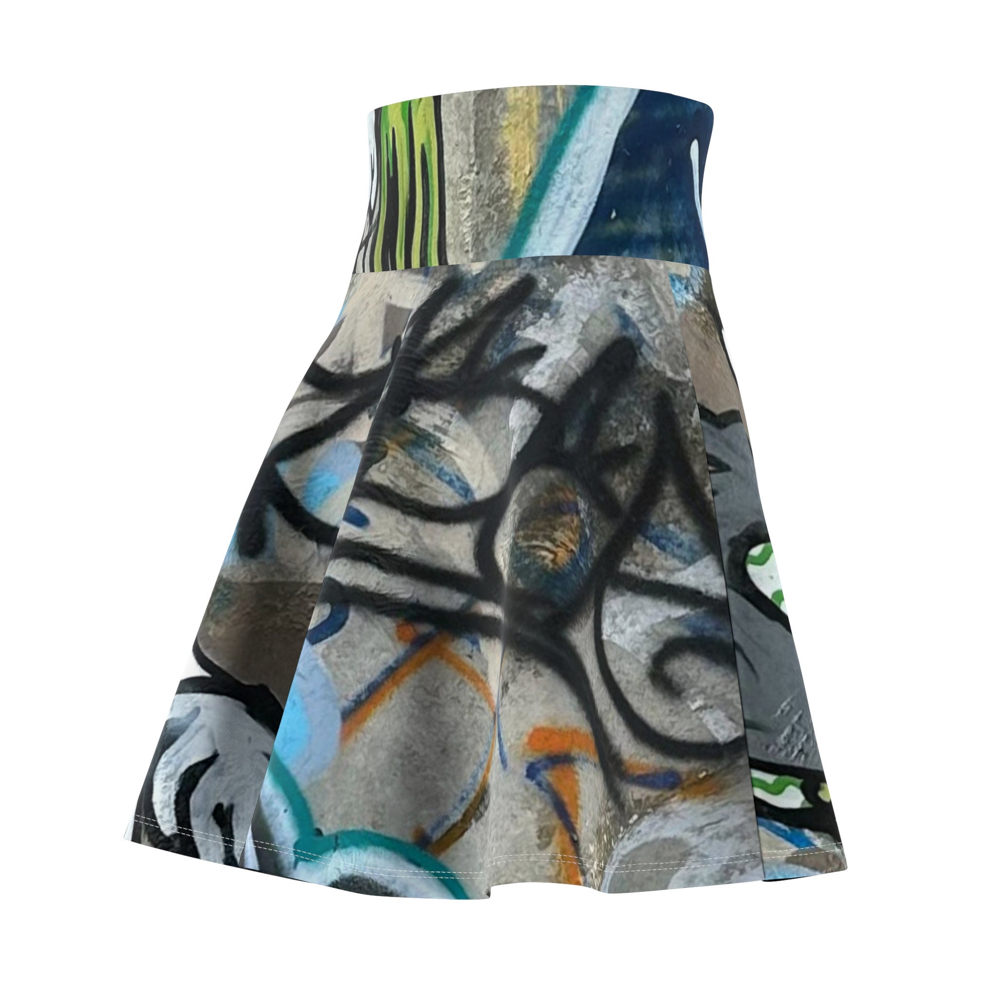 Graffiti Skater Skirt, Women's Skater Skirt