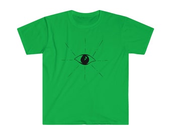 All Seeing Eye - Unisex Softstyle T-Shirt