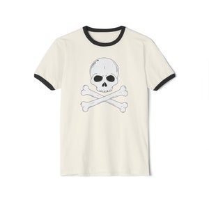 Skull and Bones T-shirt unisexe à col rond image 2
