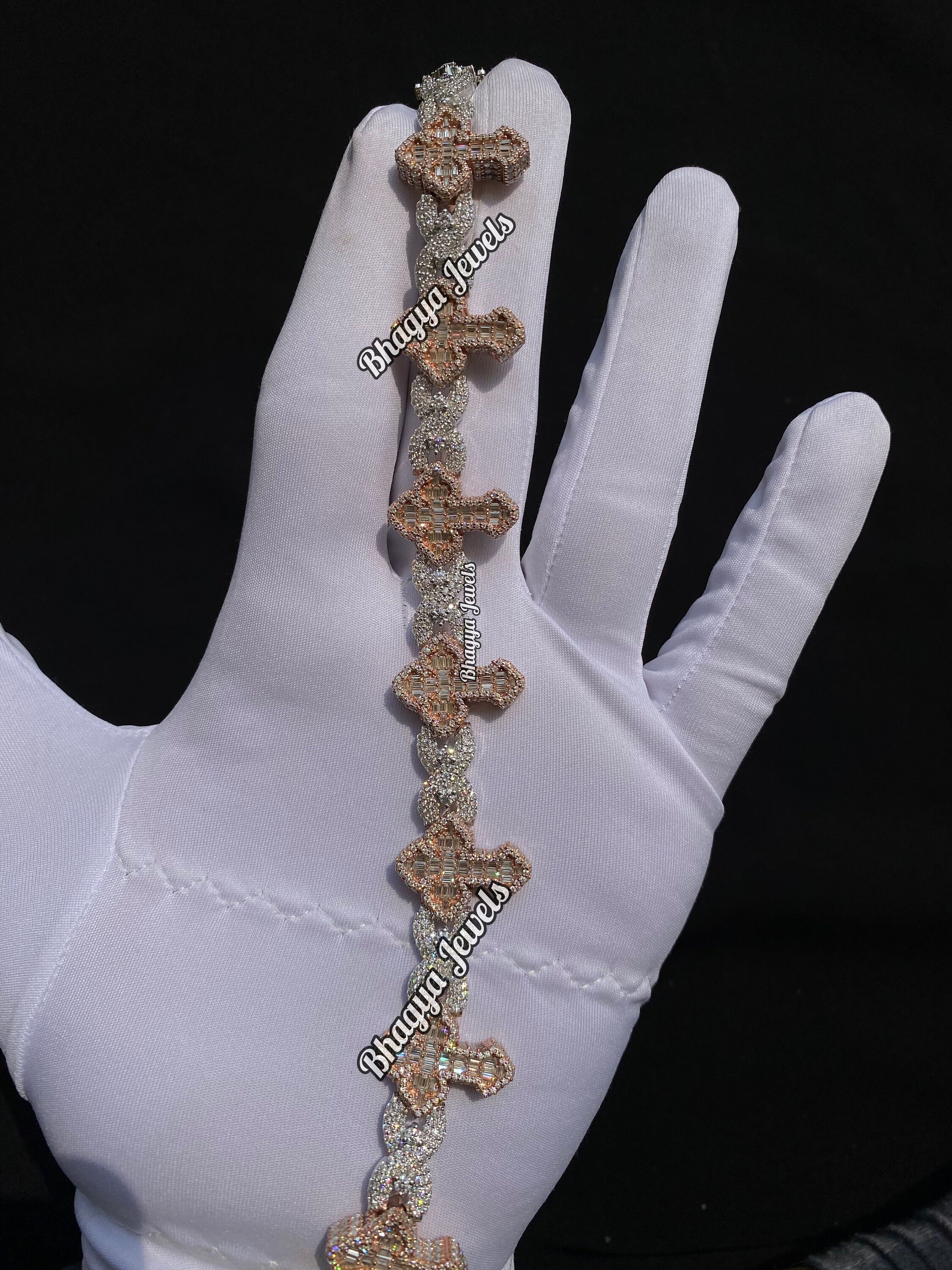 ☆MARS MARK☆ Light Cross Bracelet No1 M58 한섬 EQL